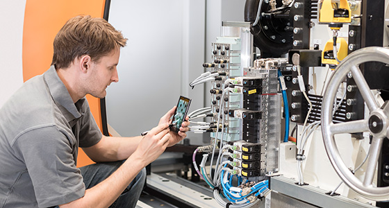 Schenck Service+ App – einsetzbar bei allen Maschinen